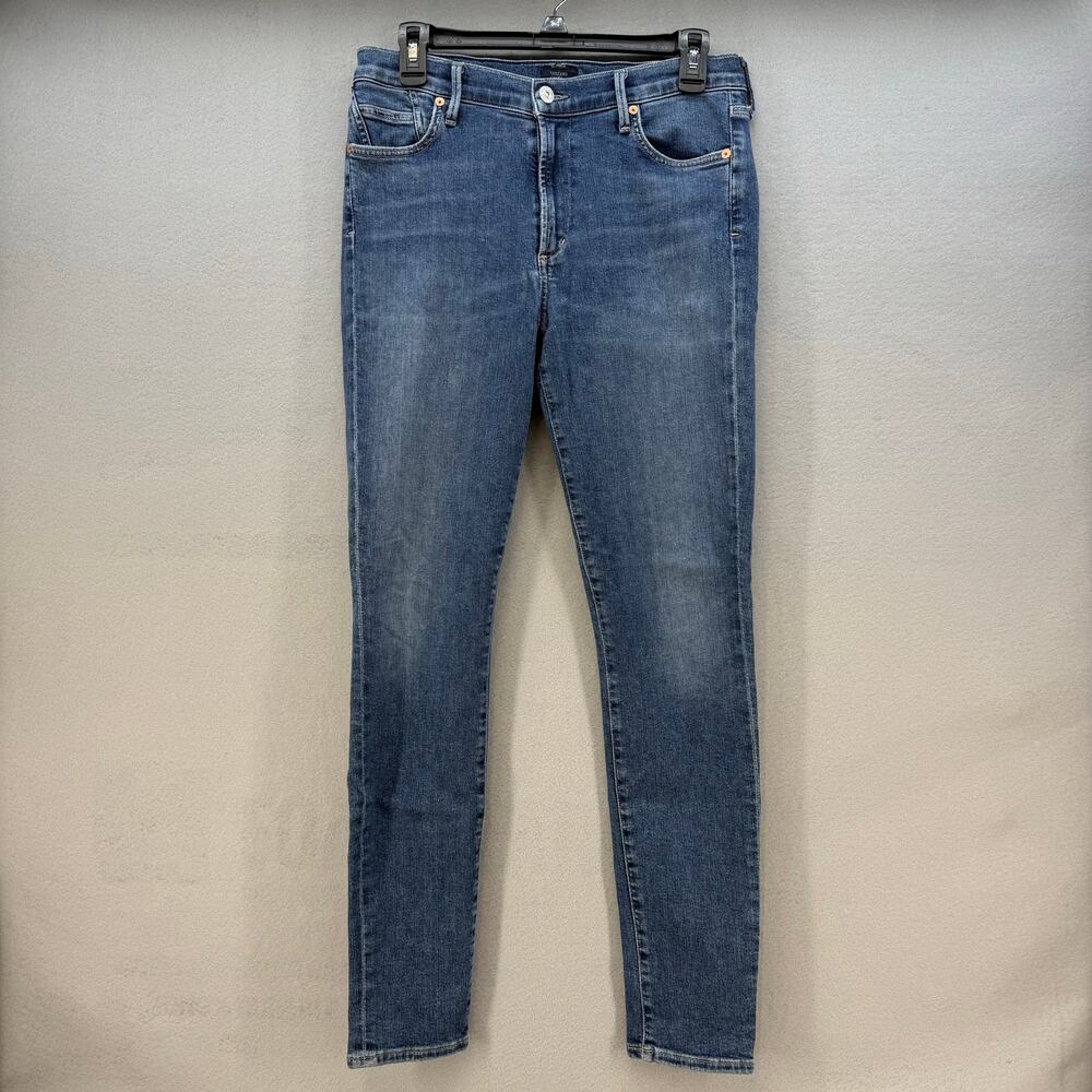 Citizens of Humanity Jeans Women's 31 (12) Blue Rocket Midrise Skinny Preppy